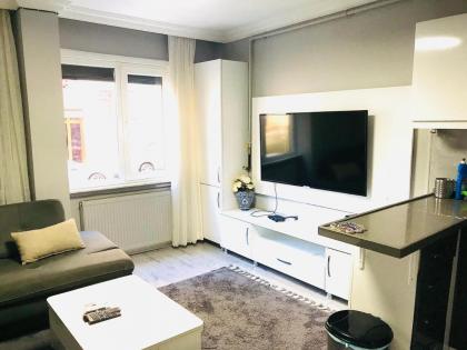 Modern Flat AC 2BR Flat inThe Heart of The CityCihangir 5 mins to Galataport and Taksim