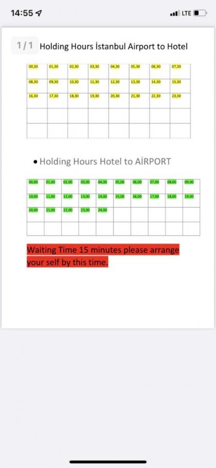 Holding hours hotel İstanbul airport - image 13